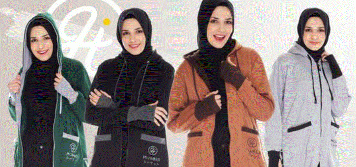 Hijaber Ingin Tampil Kasual di musim Penghujan tiba Cobalah Sweater dan Hijacket
