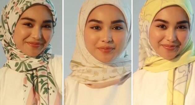 3 Model Hijab Segi Empat Motif, untuk Tampilan Keseharian Kamu