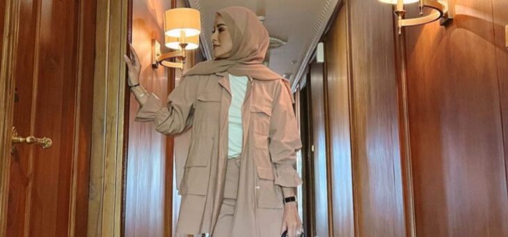 HOTD Outfit Coklat Muda ‘From Head to Toe’ Nuansa Nude